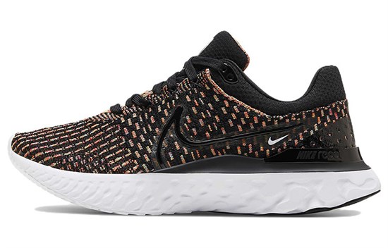 Nike React Infinity Run Flyknit 3 'Black Multi' Women's DD3024-002 - фото 632384