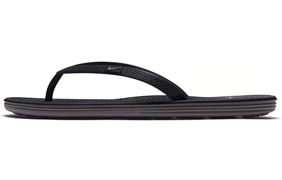 Nike Solarsoft Thong 2 'Black' Women's 488161-010 - фото 632782