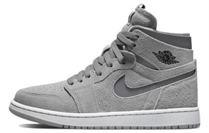 JORDAN 1 Zoom Cmft Metallic Silver Women's CT0979-003