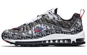 Nike Air Max 98 Shanghai Marathon China Exclusive 'Black White Grey' Women's BV6956-106