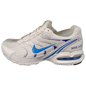 Nike Air Max Torch 4 Anti Slip Wear Resistant Low Top Casual Running Shoes Women's White Blue 343851-104