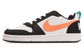 Nike Court Borough Low 'Black White Orange Women's FD9918-181