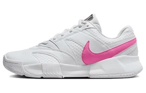 Nike Court Lite 4 White Black Playful Pink Women's FD6575-108