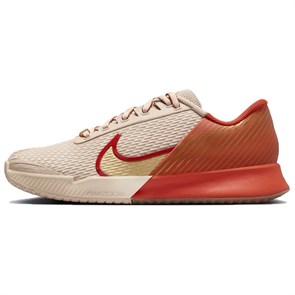 Nike Court Vapor Pro 2Premium Slip Resistant, Abrasion Resistant, Rebound Resistant Low Top Tennis Shoes Women's Umber FB7054-105