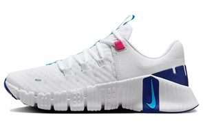 Nike Free Metcon 5 White Aquarius Blue Women's DV3950-103