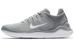 Nike Free Rn 2018 Wolf Grey White Women's 942837-003