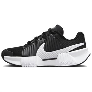 Nike GP Challenge Pro Anti Slip And Wear Resistant Support Low Top Tennis Shoes Women's Black White FJ1808-001
