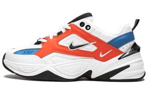 Nike M2K Tekno White Black Orange Women's AO3108-101
