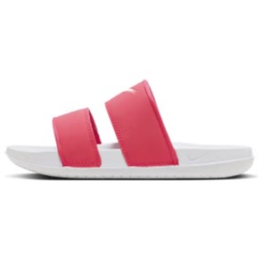 Nike Offcourt Slip Resistant Quick Dry Slide Slippers Women's Red White DC0496-106