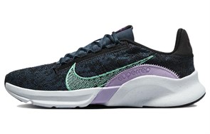 Nike SuperRep Go 3 Flyknit Next Nature 'Armoury Navy Green Glow' Women's DH3393-002