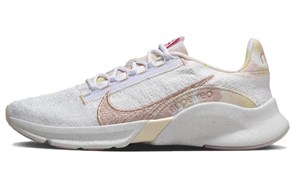 Nike SuperRep Go 3 Next Nature Flyknit Premium 'White Red Stardust' Women's FN6585-100