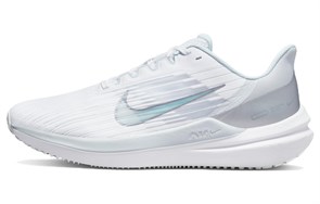 Nike Air Winflo 9 White Metallic Silver Women's DD8686-100