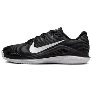 Nike Vapor 12 Anti Slip Wear Resistant Low Top Tennis Shoes Women's Black HQ6027-001