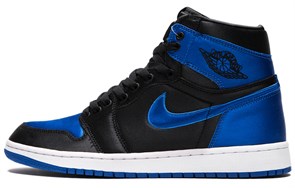 JORDAN 1 Retro High Satin Royal Numbered 921193-007