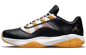 JORDAN 11 Cmft Low Black Gold White DM9481-001