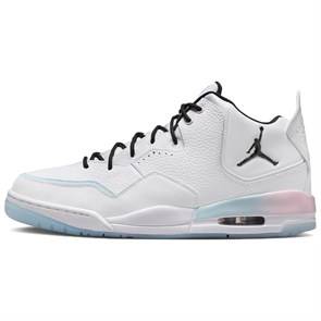 Jordan Courtside 23 Anti Slip Wear Resistant Mid Top Vintage Basketball Shoes Men's White IH0650-141