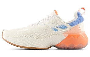 New Balance NB FuelCell Cushioning, Abrasion Resistant, Slip Resistant Low Top Running Shoes Women's White Orange WRBLTLM2