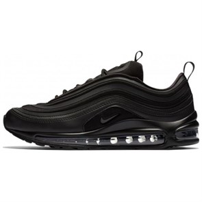 Nike Air Max 97 Slip Resistant Low Top Casual Running Shoes Men's Black 312641-020
