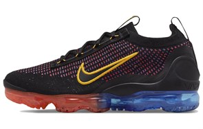 Nike Air VaporMax 2021 Fk Black Photo Blue Crimson Gold DV2118-001