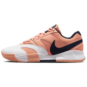 Nike Court Lite 4 Anti Slip Wear Resistant Low Top Tennis Shoes Men's White Pink FD6574-800