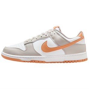 Nike Dunk Anti Slip Wear Resistant Low Top Skateboard Shoes Men's Gray Orange HF5441-110