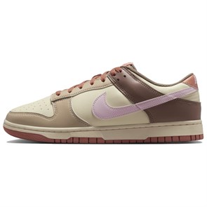 Nike Dunk Anti Slip Wear Resistant Low Top Skateboard Shoes Men's White Green Pink HF5441-200