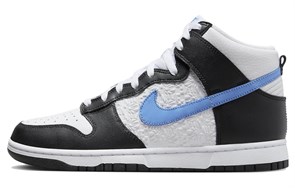 Nike Dunk High Retro Flc Black University Blue White FJ4210-001