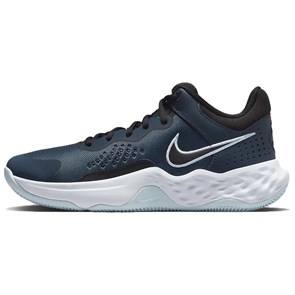 Nike Fly By Mid 3 Slip Resistant Abrasion Resistant Shock Absorbers Low Top Basketball Shoes Men Blue DD9311-400