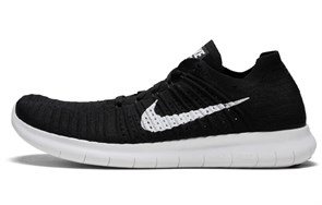 Nike Free Run Flyknit Black/White 831069-001