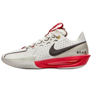 Nike G.T. Cut 3 Anti Slip Wear Resistant Low Top Basketball Shoes Men's White DV2913-105