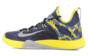 Nike Hyperrev All Star 2015 Cushioning Anti Slip And Wear Resistant Low Top Basketball Shoes Men's Blue Yellow 705371-407