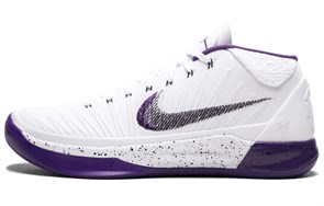 Nike Kobe A.D. Mid Baseline White Court Purple 922482-100
