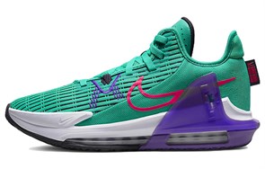 Nike LeBron Witness 6 Clear Emerald Wild Berry CZ4052-300