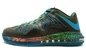 Nike LeBron X Low Reptile 579765-301