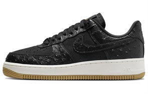 Nike Air Force 1 Low '07 Black Ostrich Gum Women's DZ2708-002