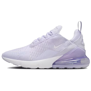 Nike Air Max 270 Anti Slip Wear Resistant Low Top Casual Shoes Women's Purple AH6789-502