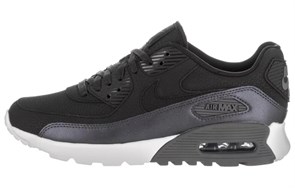 Nike Air Max 90 Cushioning Low Top Casual Shoes Women's Black 859523-200