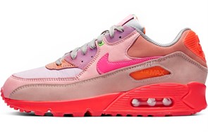 Nike Air Max 90 Prm Platinum Crimson/Bright Purple Women's CT3449-600