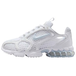 Nike Air Zoom Spiridon Cage 2 Anti Slip Wear Resistant Low Top Casual Shoes Women's White Blue IH2037-100