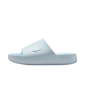 Nike Calm Rubber Sole Slip Resistant Slide Slippers Women's Blue DX4816-400