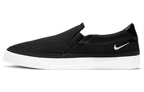 Nike Court Legacy Slip On 'Black White' Women's CW6540-002