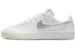 Nike Court Legacy 'White Metallic Silver' Women's DX3216-100