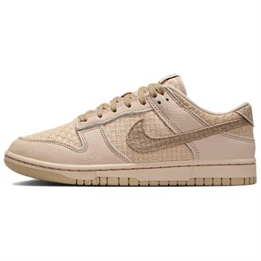 Nike Dunk Anti Slip Wear Resistant Low Top Skateboard Shoes Women's Brown IB7947-126