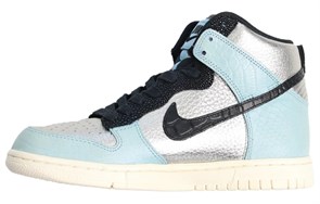 Nike Dunk High Lx 'Metallic Silver Mica Blue' Women's 881233-002
