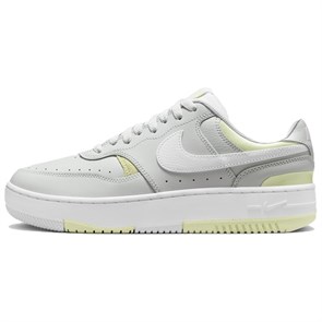 Nike Gamma Force Breathable Low-Top Skateboard Shoes Women's Silver Yellow DX9176-002