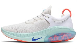 Nike Joyride Run Flyknit White Bright Mango Racer Blue Women's AQ2731-100