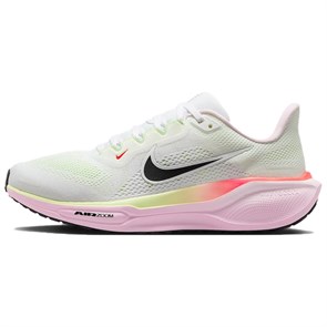 Nike Pegasus 41 Anti Slip Wear Resistant Low Top Casual Running Shoes Women's White Pink IB4377-100