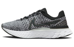 Nike React Infinity Run Flyknit 3 'Black Dark Smoke Grey' Women's DD3024-006