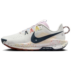 Nike React Pegasus Trail 5 Summit White Football Grey Pink Foam Armory Navy Women's DV3865-102
