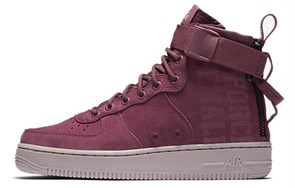 Nike Sf Air Force 1 Mid Force Is Women's Vintage Wine Women's AJ1698-600